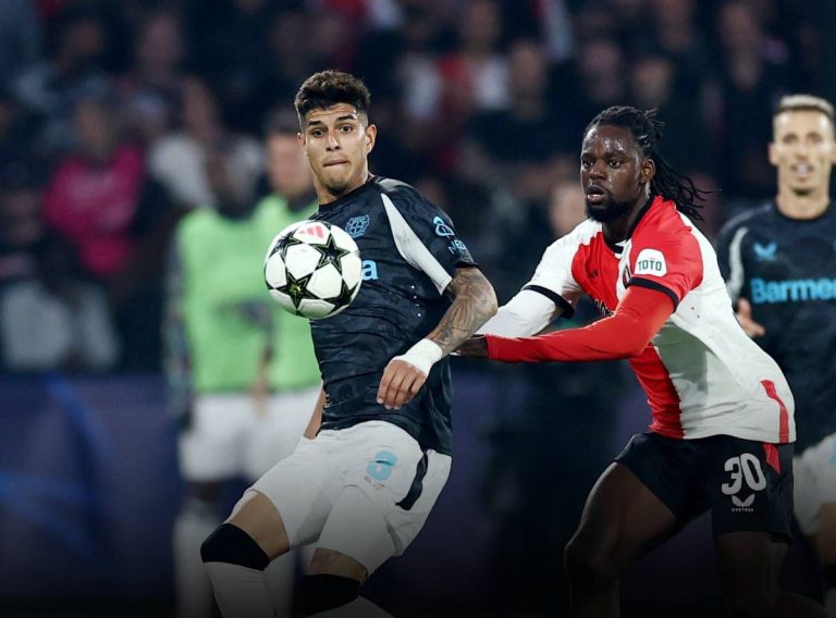 (VIDEO) Hincapié tuvo acción y el Leverkusen goleó en Champions