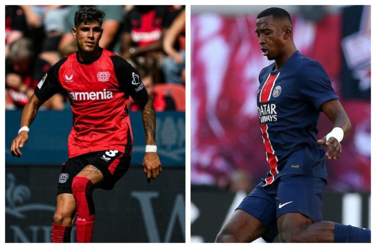 El Bayer Leverkusen de Hincapié y el PSG de Pacho, entre los favoritos para ganar la Champions