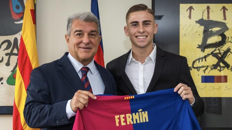 TREMENDA CLÁUSULA: Fermín firma su renovación hasta 2029