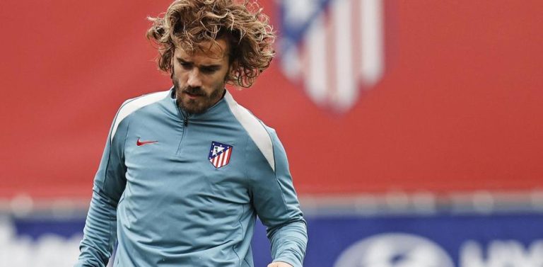 Griezmann, la ‘extraña’ imagen en el entrenamiento del Atlético