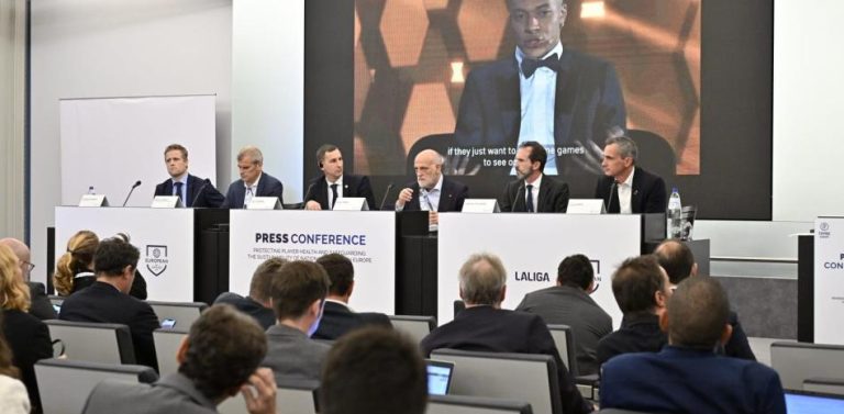 Las Ligas europeas denuncian a la FIFA