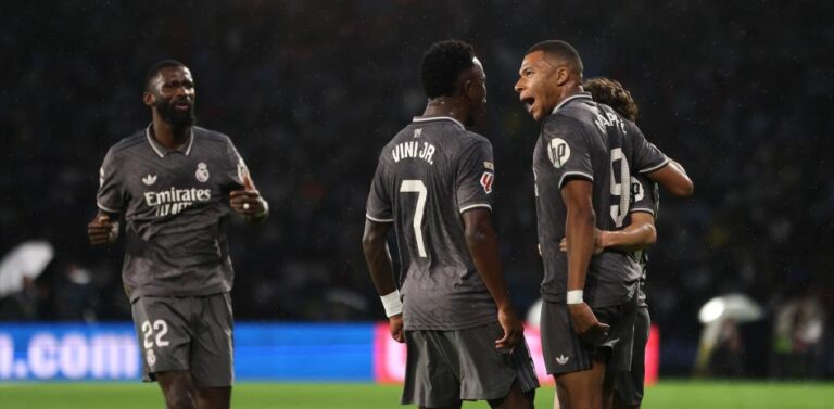(VIDEO) Victoria ‘muy gris’ del Real Madrid, pero suficiente para alcanzar al Barcelona