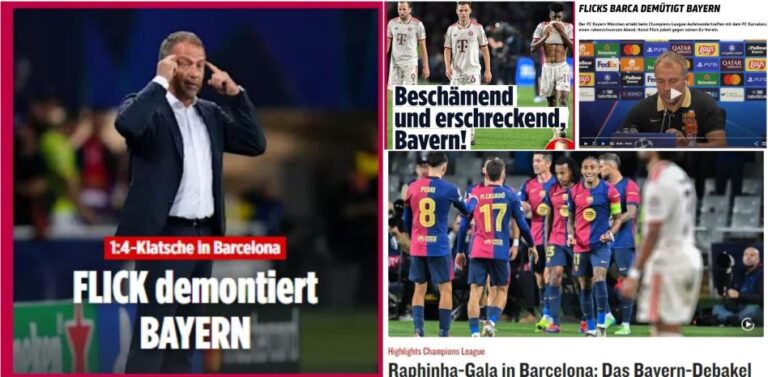 La prensa alemana se rinde al Barça de Flick