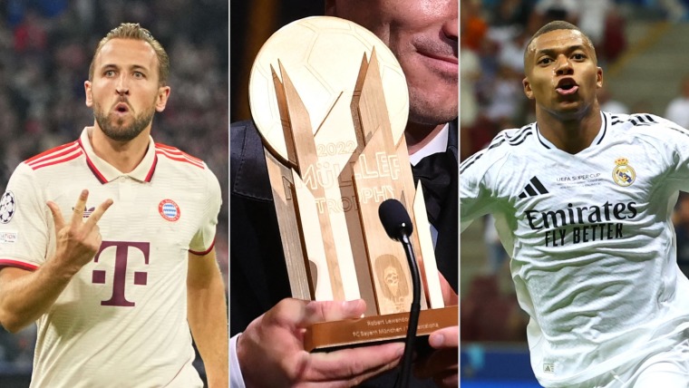 Kane y Mbappé comparten el Trofeo Gerd Müller a mejor goleador