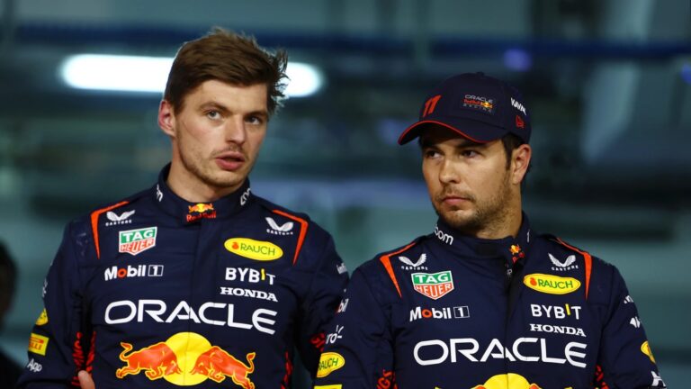 Max Verstappen habla del futuro de Sergio Pérez en Red Bull 