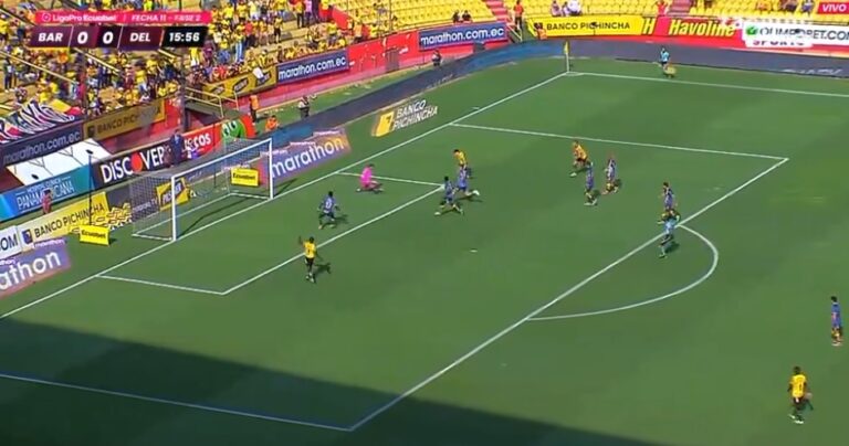 (VIDEO) La jugada ‘maradoniana’ de Oyola en el primer gol de BSC
