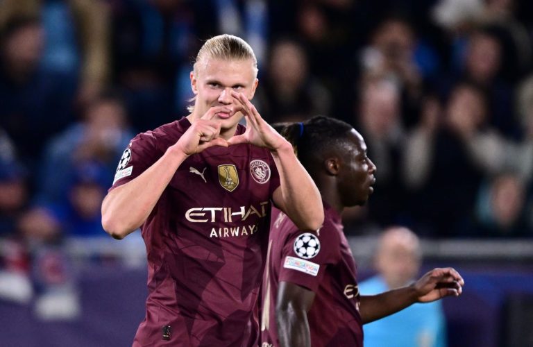 (VIDEO) SIN DESPEINARSE: Manchester City derrotó al Slovan Bratislava en Champions League