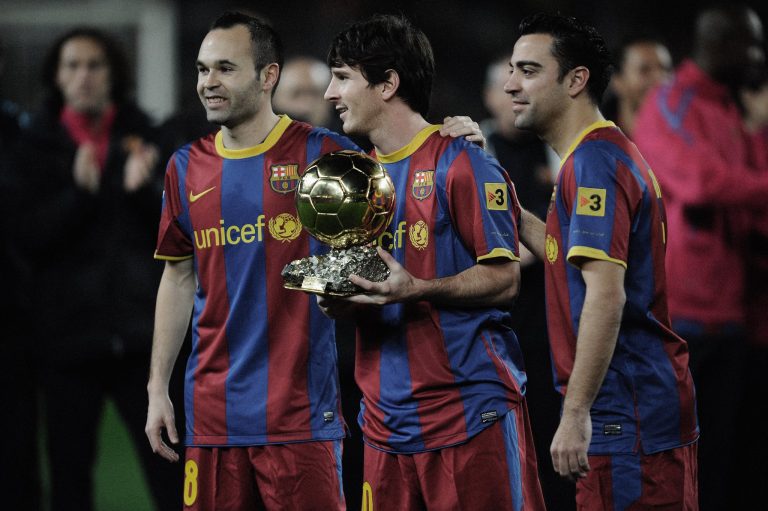 Iniesta y el Balón de Oro: “La imagen de Xavi, Leo y yo es más grande que haberlo conseguido”