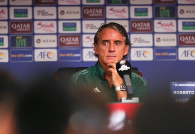 Arabia Saudita anunció la salida de Roberto Mancini
