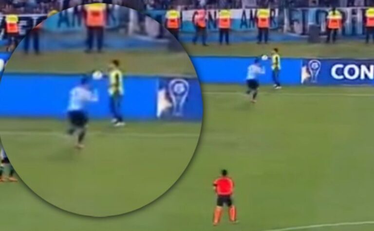 (VIDEO) La “avivada” del pasabolas en el segundo gol de Racing ante Corinthians