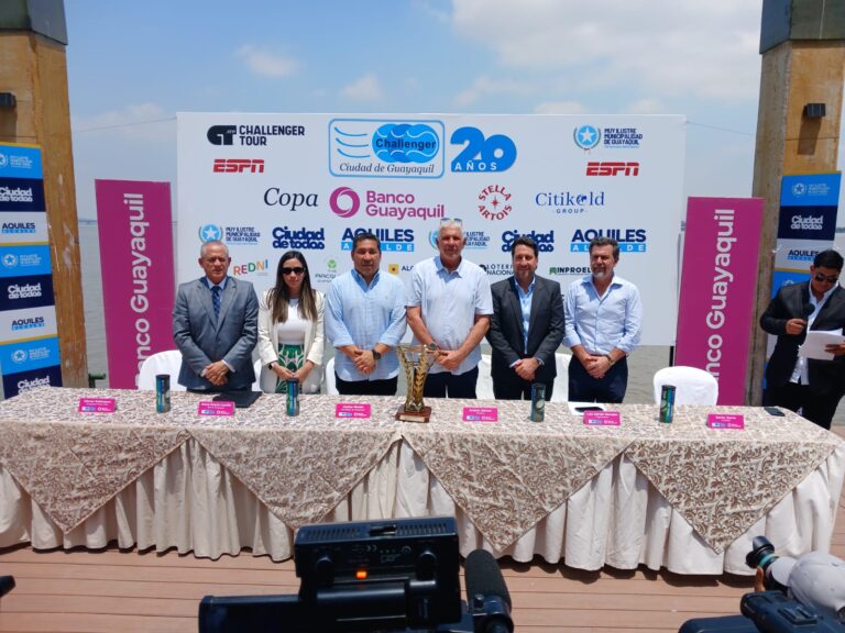 #NTF Todo listo para la edición 20 del Challenger Copa Banco Guayaquil
