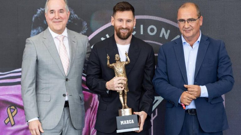 (VIDEO) ¡Messi recibió el “MARCA América Award”!