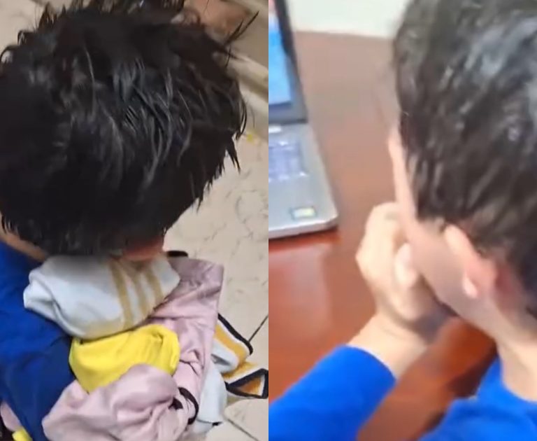 (VIDEO) Imágenes que duelen: El llanto de un niño por la eliminación de LDU