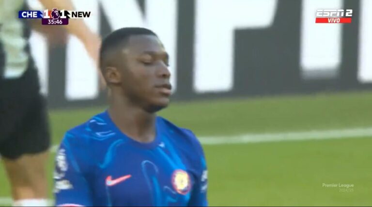 (VIDEO) ¡Solo faltó el gol! Moi Caicedo destacó hoy con el Chelsea