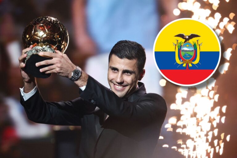 Revelan uno de los votos de Ecuador en el Balón de Oro