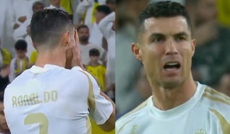 (VIDEO) Cristiano Ronaldo falló un penal al minuto 95 y el Al Nassr quedó eliminado