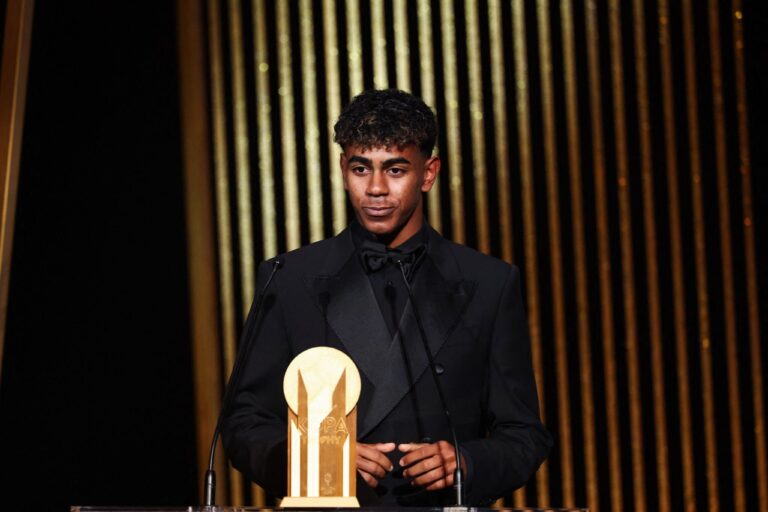 Lamine Yamal es el ganador del Trofeo Kopa