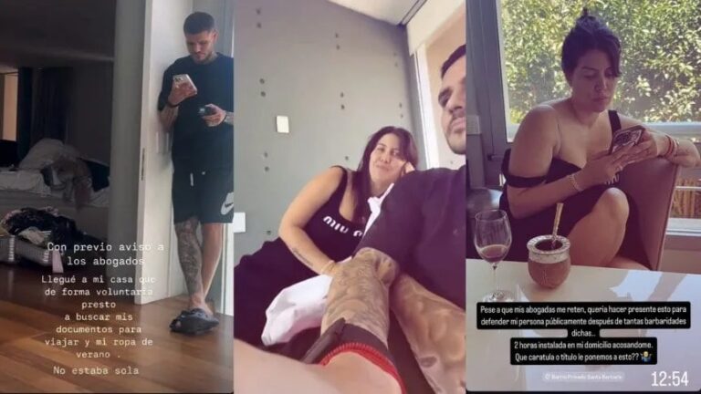 (VIDEO) Mauro Icardi acusó a Wanda Nara de “acosarlo”