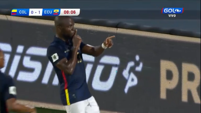 (VIDEO) EL GOLAZO DE ENNER ANTE COLOMBIA