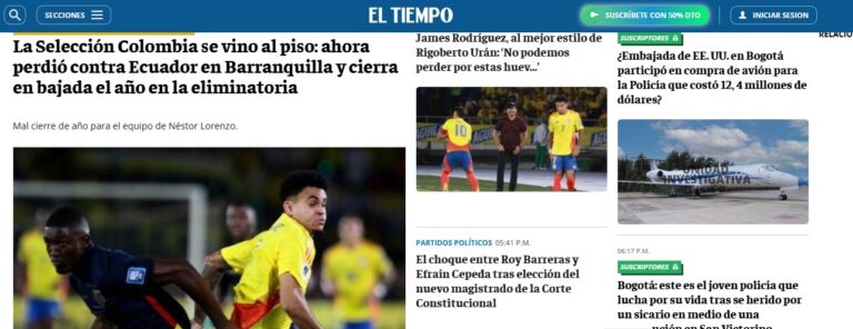 “Colombia se vino al piso”, “Ecuador resiste”: Las reacciones de los medios internacionales a la victoria de La Tri
