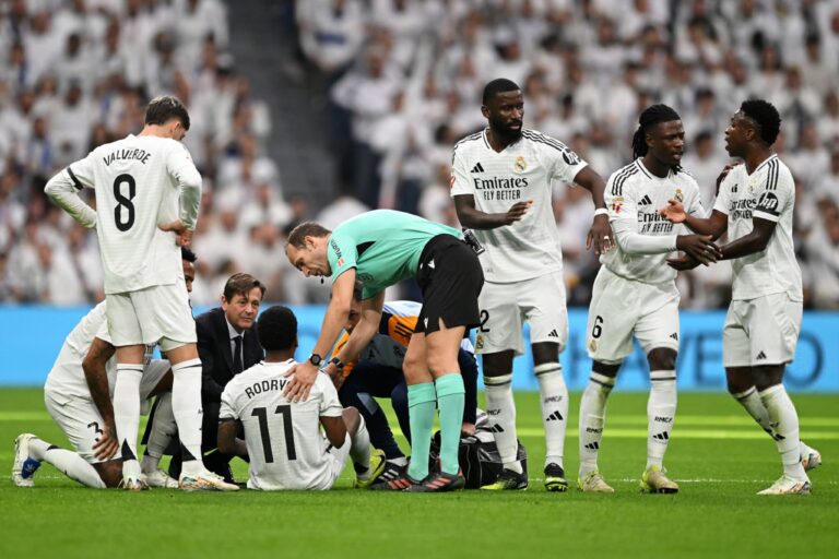 (VIDEO) Alarmas encendidas en Brasil: Rodrygo se retiró lesionado y entre lágrimas