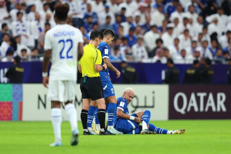 (VIDEO) ¡EN APENAS MEDIA HORA! Neymar sufrió otra lesión con el Al Hilal
