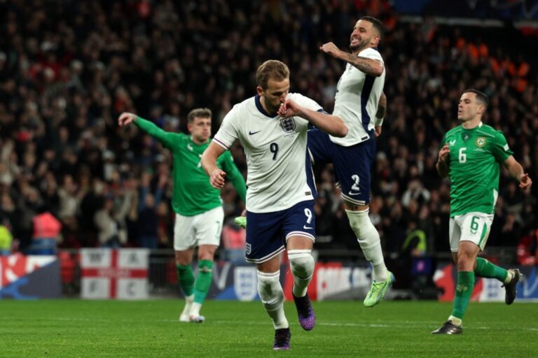(VIDEO) Inglaterra goleó 5-0 a Irlanda por la UEFA Nations League