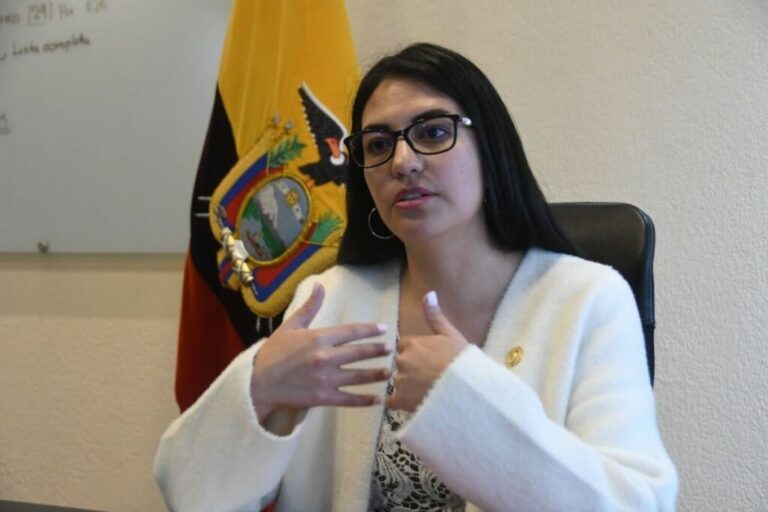 Sariha Moya será la vicepresidenta encargada en el gobierno de Daniel Noboa