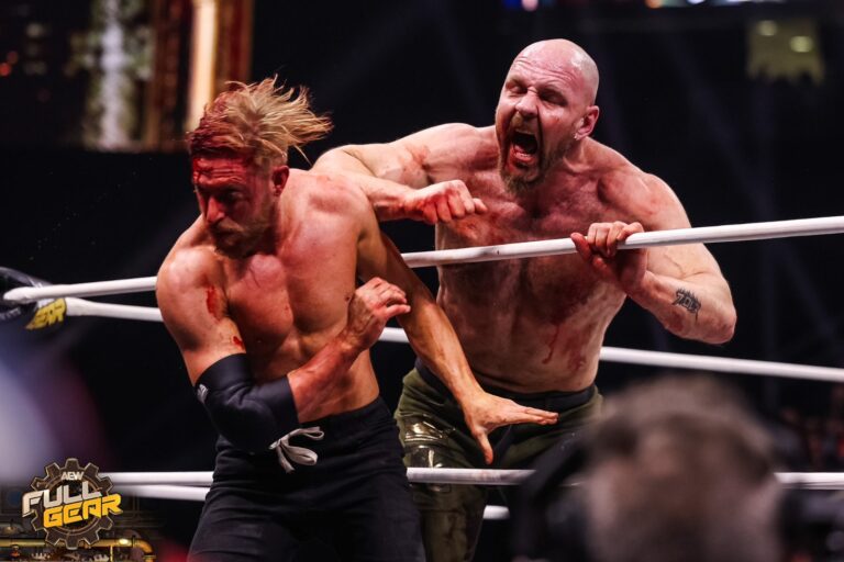 (VIDEO) Jon Moxley retuvo el oro mundial en AEW Full Gear
