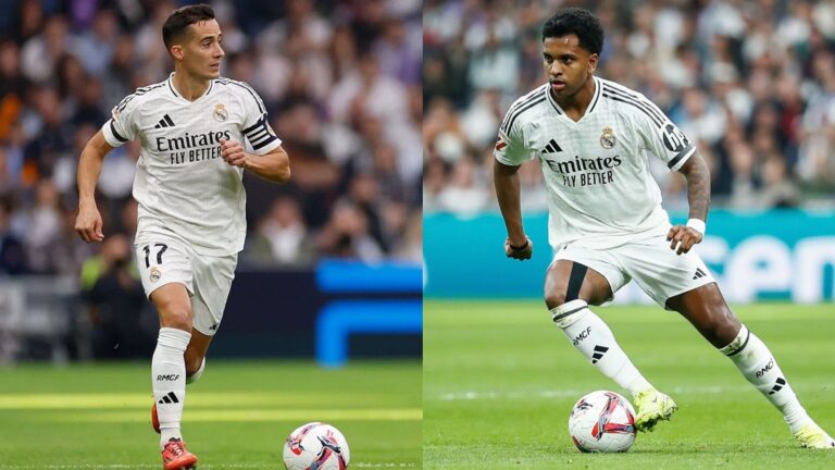 Ya se conoce el tiempo de baja de Lucas Vázquez y Rodrygo