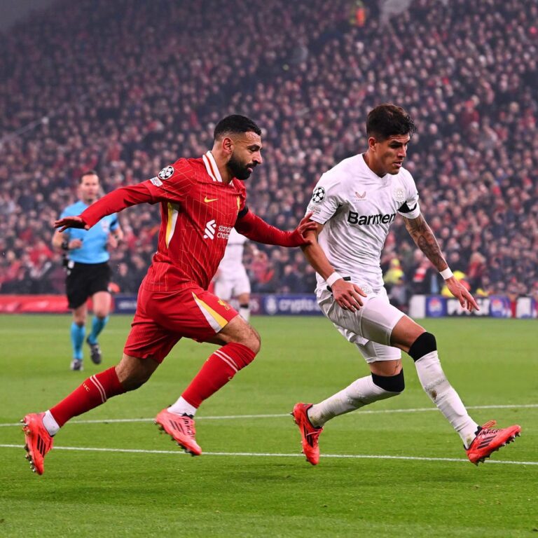 (VIDEO) CON HINCAPIÉ PRESENTE: El Leverkusen fue goleado por el Liverpool en Anfield