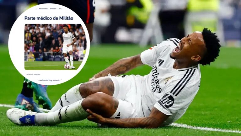 GRAVE LESIÓN: ¡Se le acabó la temporada a Militao!