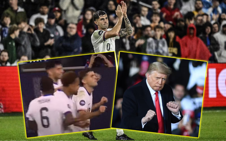 (VIDEO) Pulisic marcó un gol para USA y festejó con el bailecito de Donald Trump