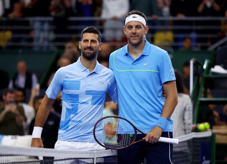 (VIDEO) Con Novak Djokovic como invitado: Juan Martín Del Potro se despide del tenis ganando