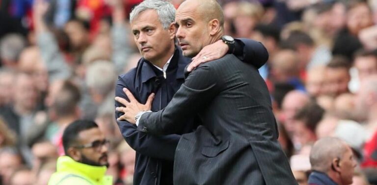 Mourinho respondió a Guardiola: “Yo gané mis tres Premier limpiamente”