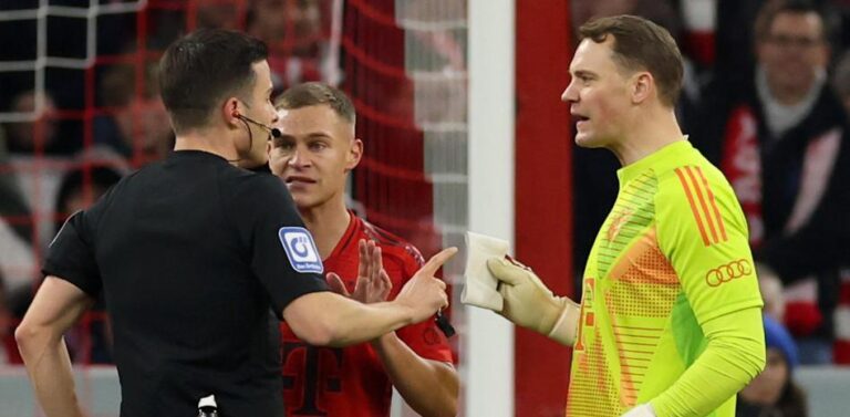 La sanción que le han impuesto a Neuer tras la primera roja de su carrera