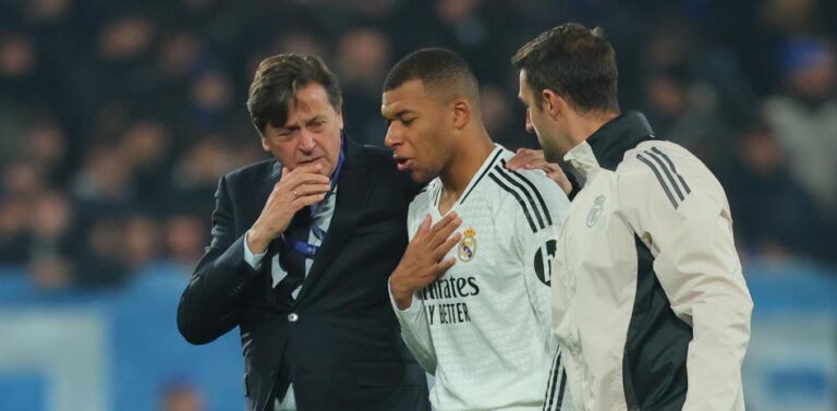Confirmada la lesión de Mbappé… este es el tiempo que estará de baja