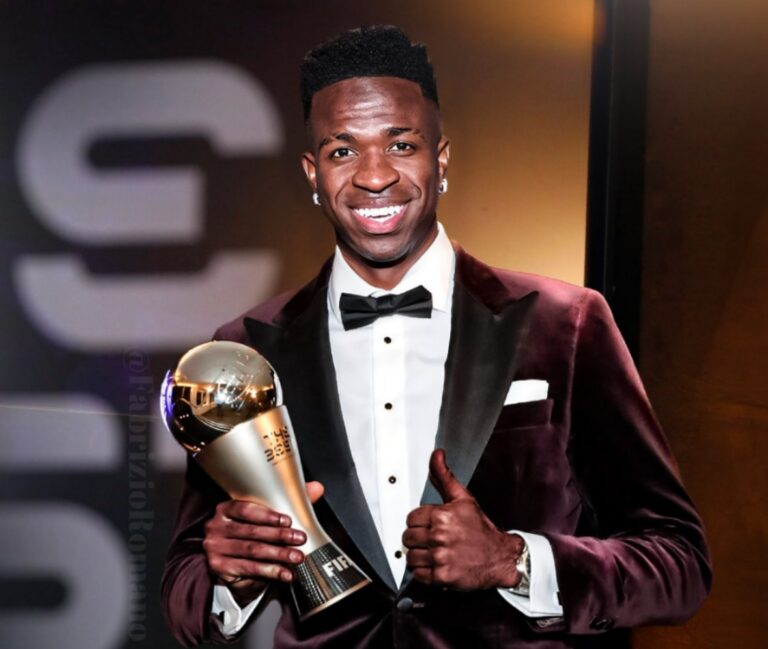 ¡VINICIUS GANÓ EL PREMIO THE BEST A MEJOR JUGADOR DE 2024!