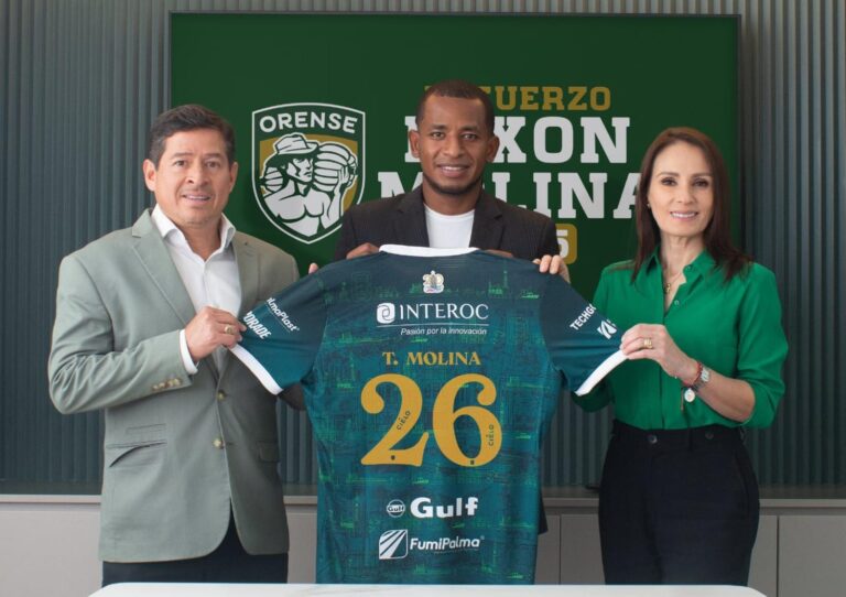 OFICIAL: Nixon Molina es nuevo jugador de Orense