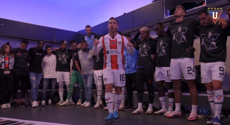 (VIDEO) La emotiva arenga de Piovi antes de la final con un homenaje a Marco Angulo