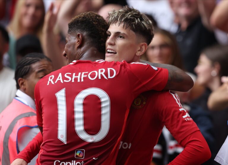Amorim sobre haber excluido a Rashford y Garnacho: “Yo tomo nota de todo”