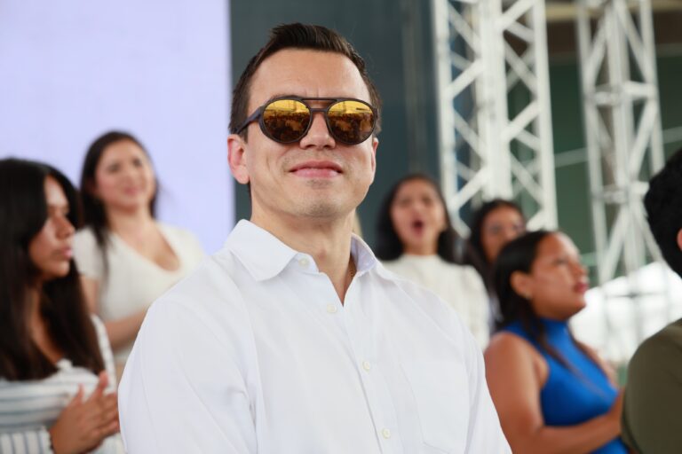 Presidente Daniel Noboa denunció intento de atentado en Machala