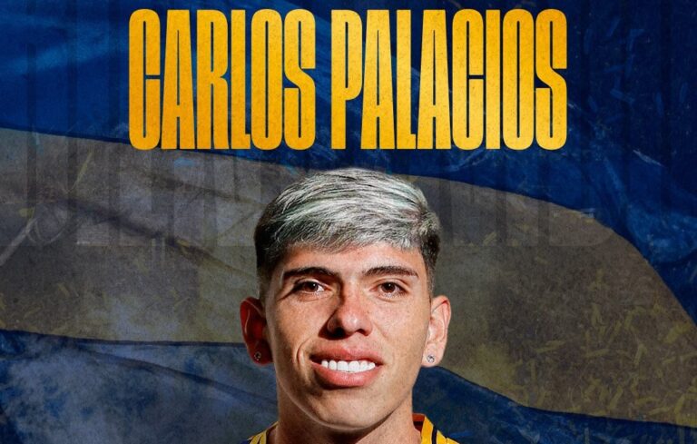 Carlos Palacios es el primer refuerzo de Boca para la temporada 2025