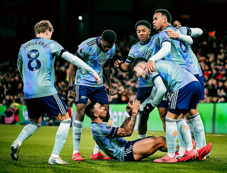 (VIDEO) Arsenal aplastó 5-1 a Crystal Palace con doblete de Gabriel Jesús