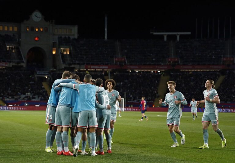 (VIDEO) EN EL 90+6: Atlético de Madrid derrotó al Barça y es puntero de LaLiga