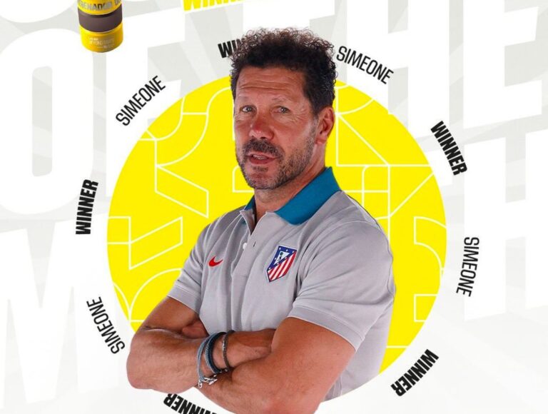 El Cholo Simeone, elegido como mejor entrenador del mes en la LaLiga