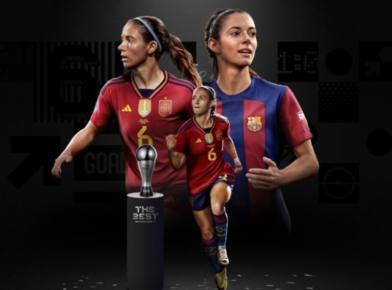 Aitana Bonmatí ganadora del Premio The Best a Mejor Jugadora de la FIFA 2024