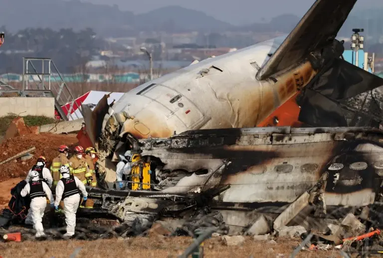 (VIDEO) 179 muertos en el accidente de avión en Corea del Sur