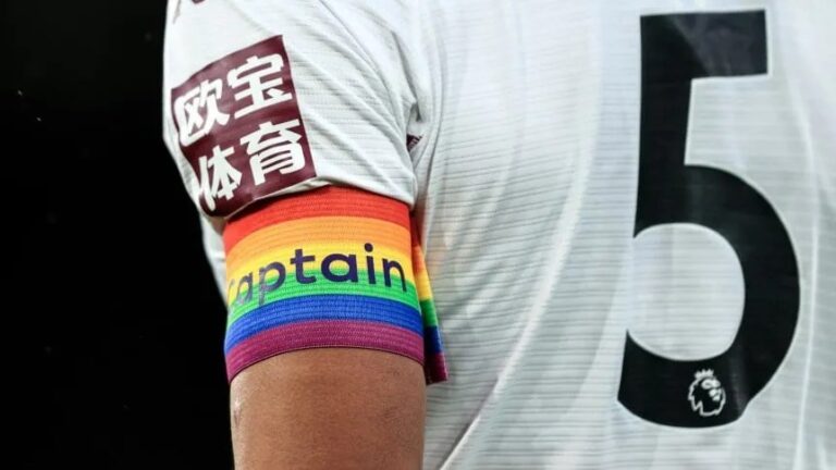 Escándalo en la Premier: Un capitán se negó a usar el brazalete en apoyo a la comunidad LGBTQ+