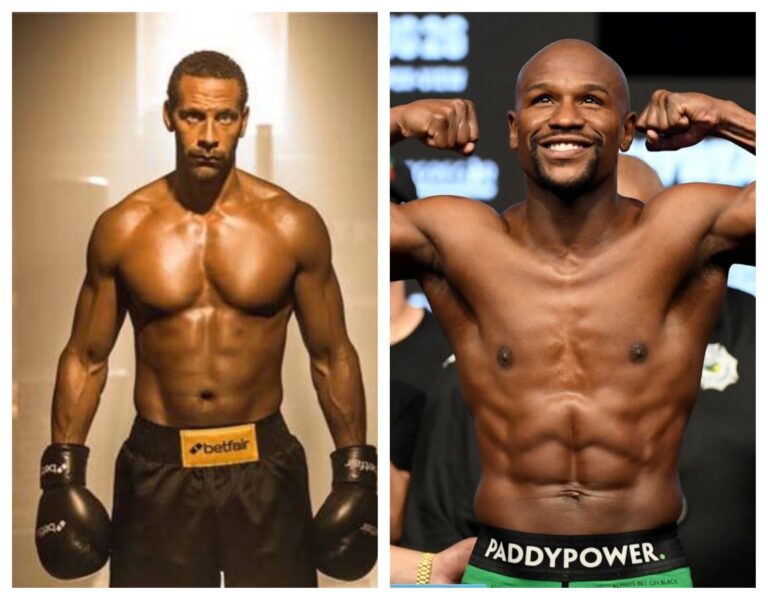 Rio Ferdinand se enfrentaría a Floyd Mayweather